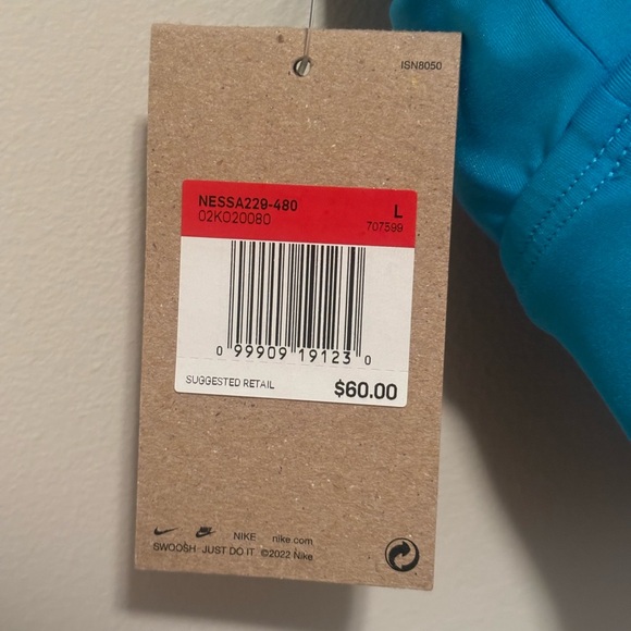 Nike Essential Scoop Neck Midkini Swim Top • size Large - Picture 2 of 5